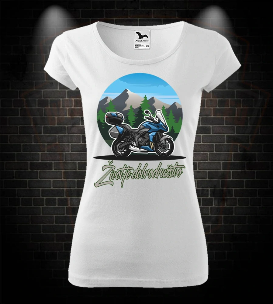 Dámske mototričko Život je dobrodružstvo