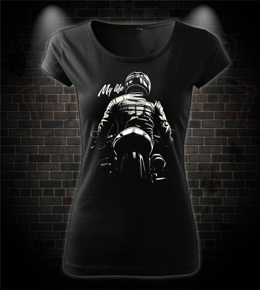 Dámske moto tričko My Life