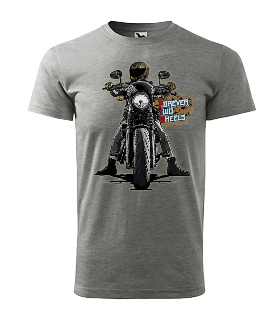 Motorkárske tričko Forever Two Wheels | Navždy na dvoch kolesách