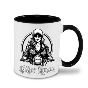 Motorkársky hrnček Biker Queen