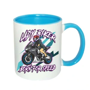 Motorkársky hrnček Lady Biker