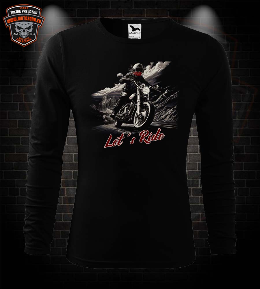 Mototričko s dlhým rukávom Let´s Ride