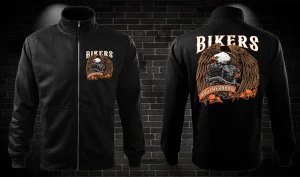 Zipsová moto mikina Bikers Brotherhood