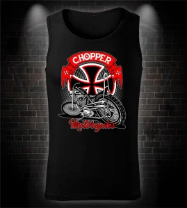 Motorkárske tielko Chopper Motorcycles