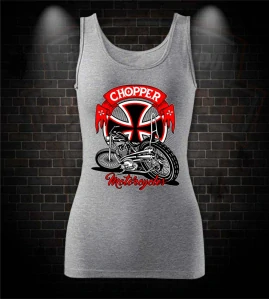 Dámske motorkárske tielko Chopper Motorcycles