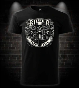 Pánske / dámske tričko Biker from Hell