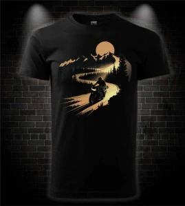 Pánske / dámske motorkárske tričko Ride