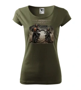 Dámske motorkárske tričko The Perfect Team – jazdíme spolu!