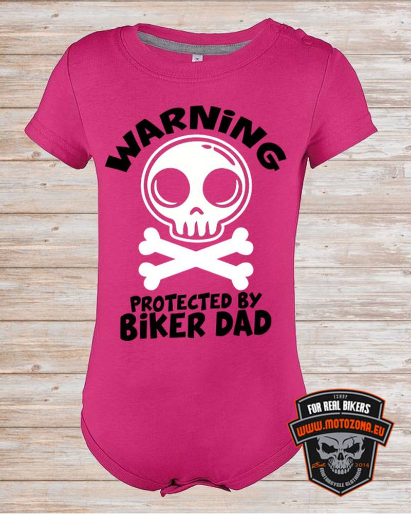 Detské body Protected by Biker Dad