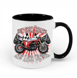 Motorkársky hrnček Caffe Racer
