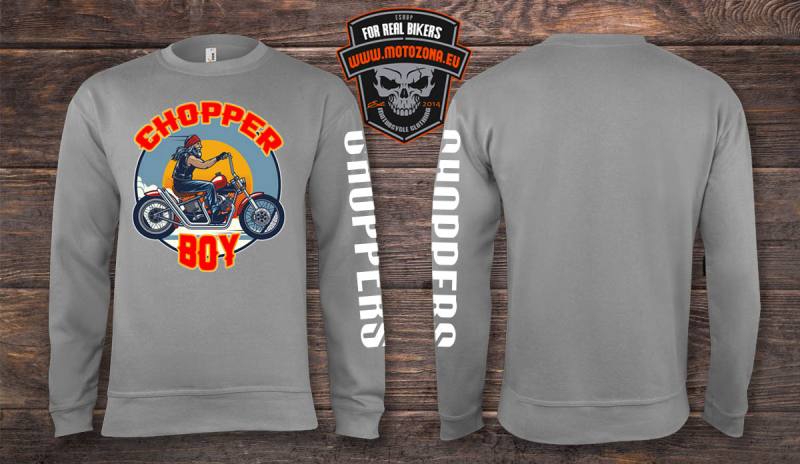 Mikina pre motorkára Chopper Boy