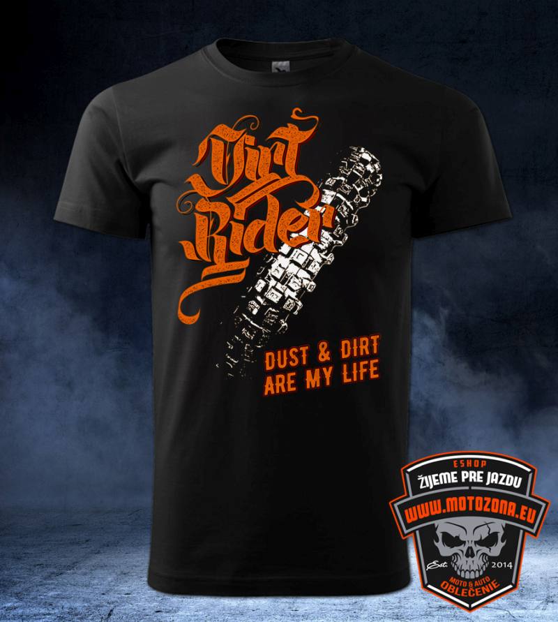 Pánske / dámske tričko Dirt Rider