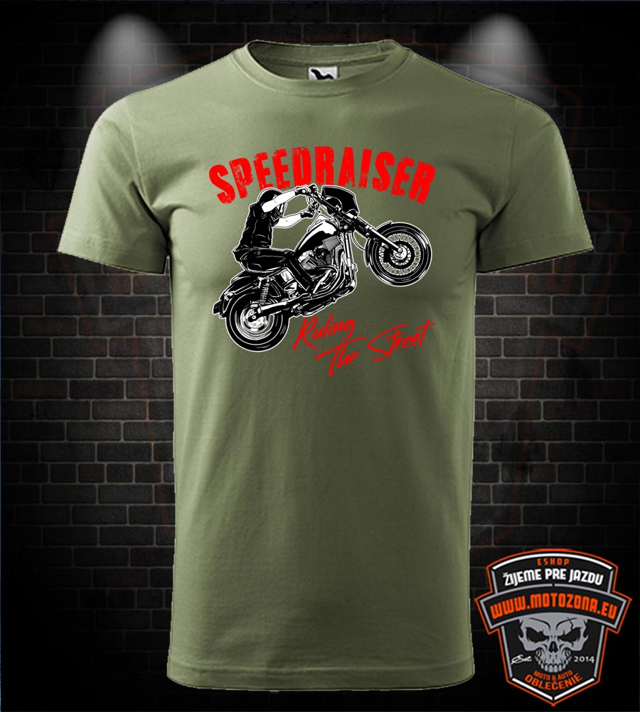Motorkárske tričko Speedraiser