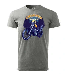Pánske motorkárske tričko Chopper Religion