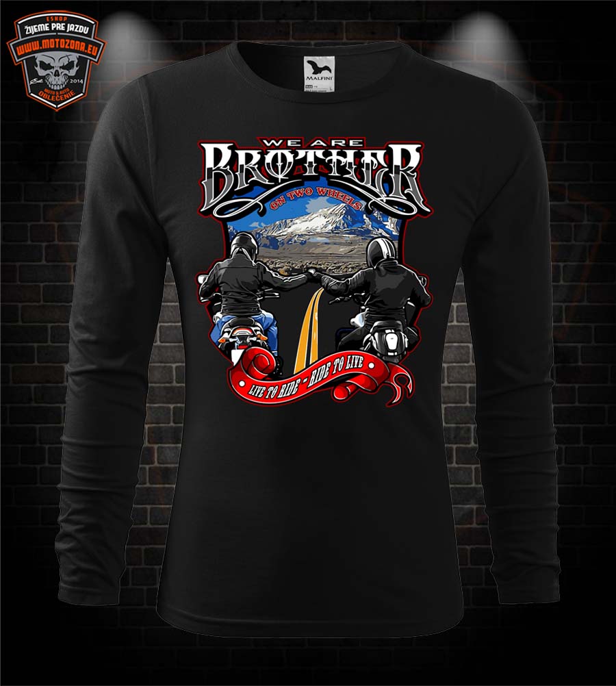 Mototričko s dlhým rukávom We are Brother