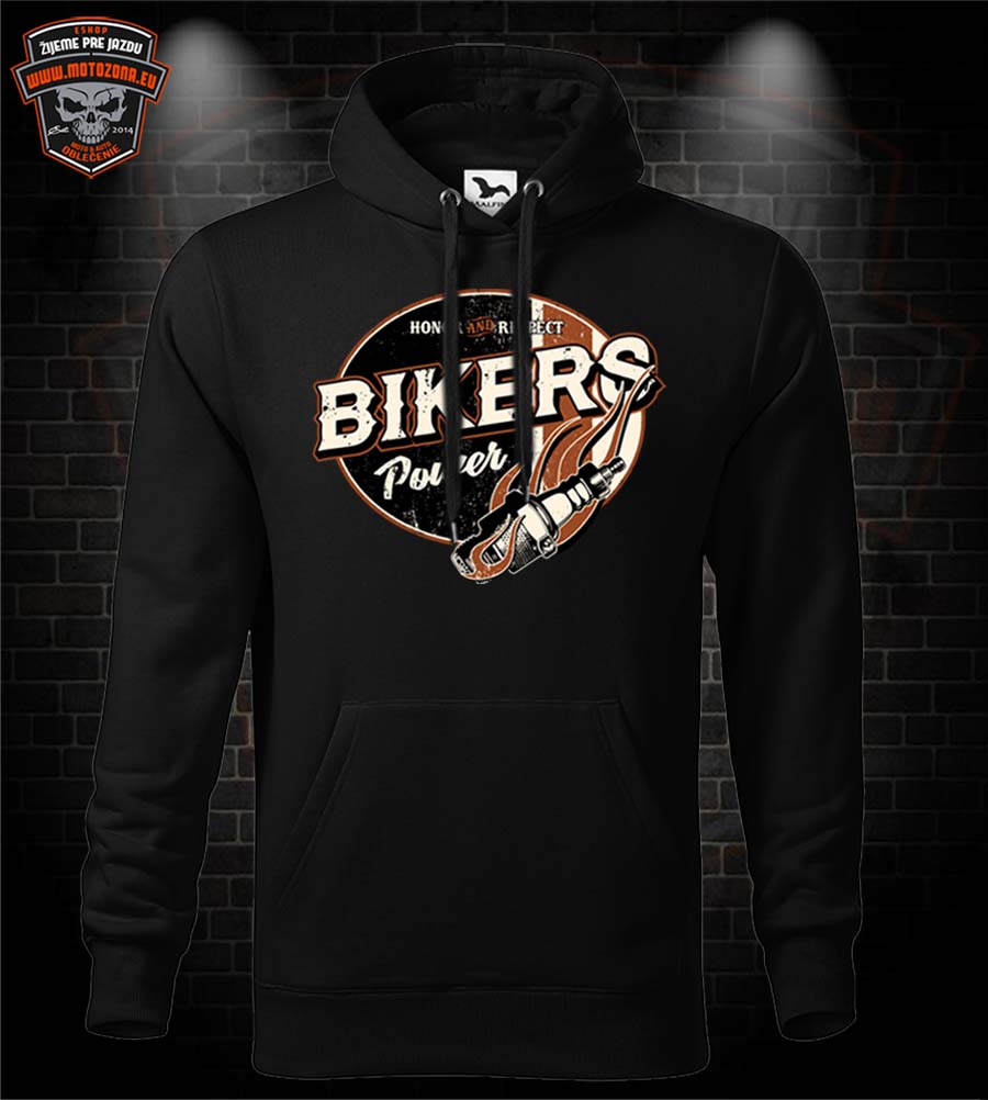 Kapucová mikina Bikers Power