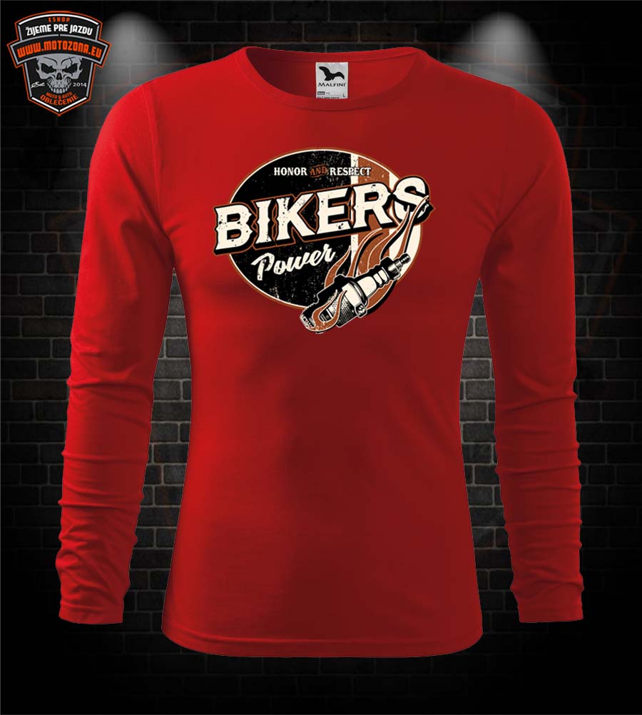 Mototričko s dlhým rukávom Bikers Power