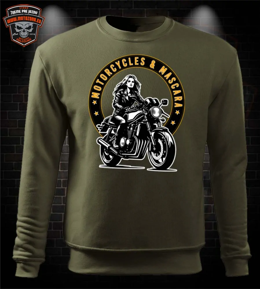 Moto mikina Motorcycles & Mascara