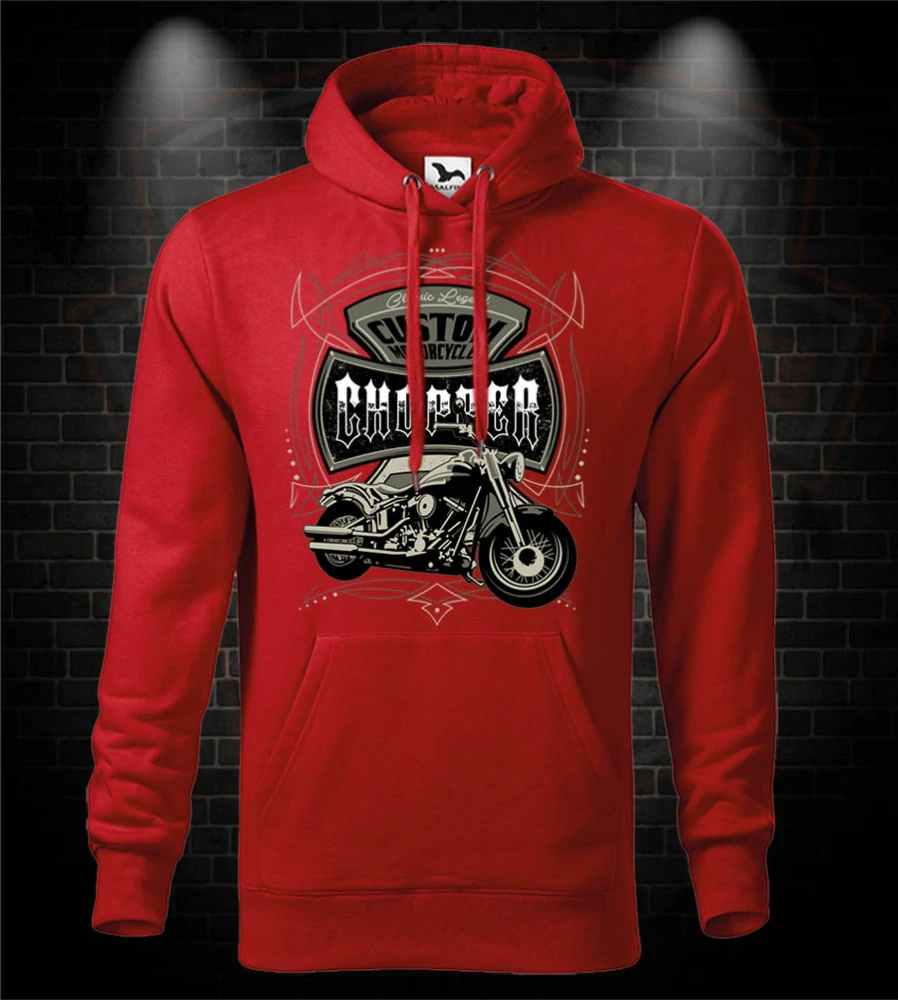 Kapucová mikina Custom Chopper