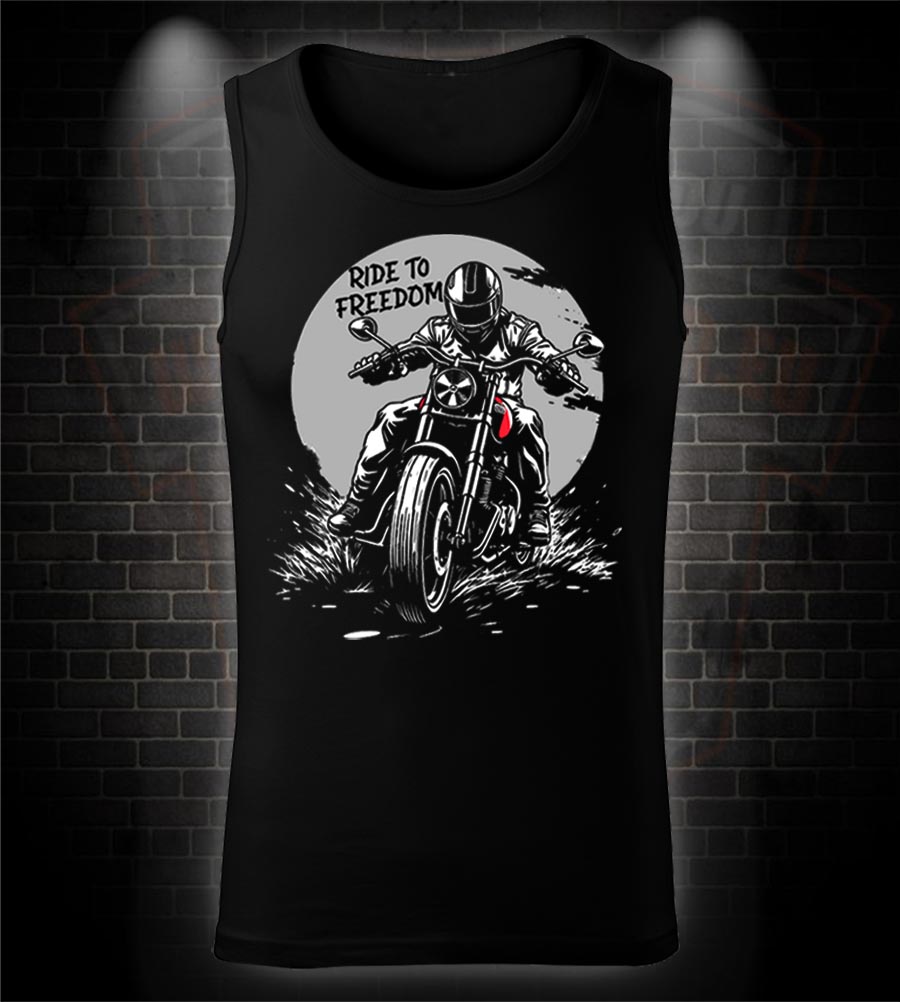 Motorkárske tielko Ride to Freedom