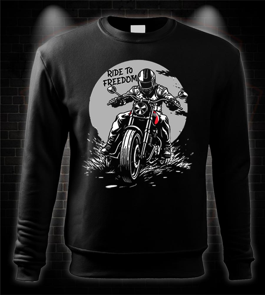 Moto mikina Ride to Freedom