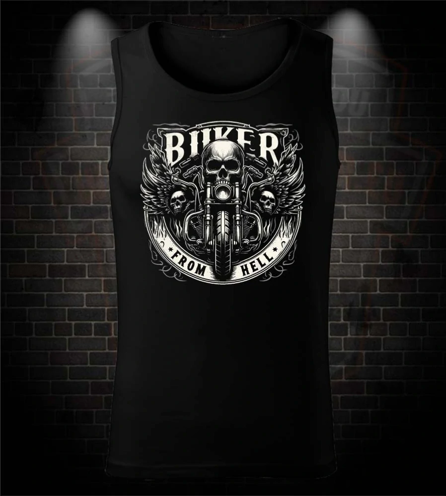 Motorkárske tielko Biker from Hell
