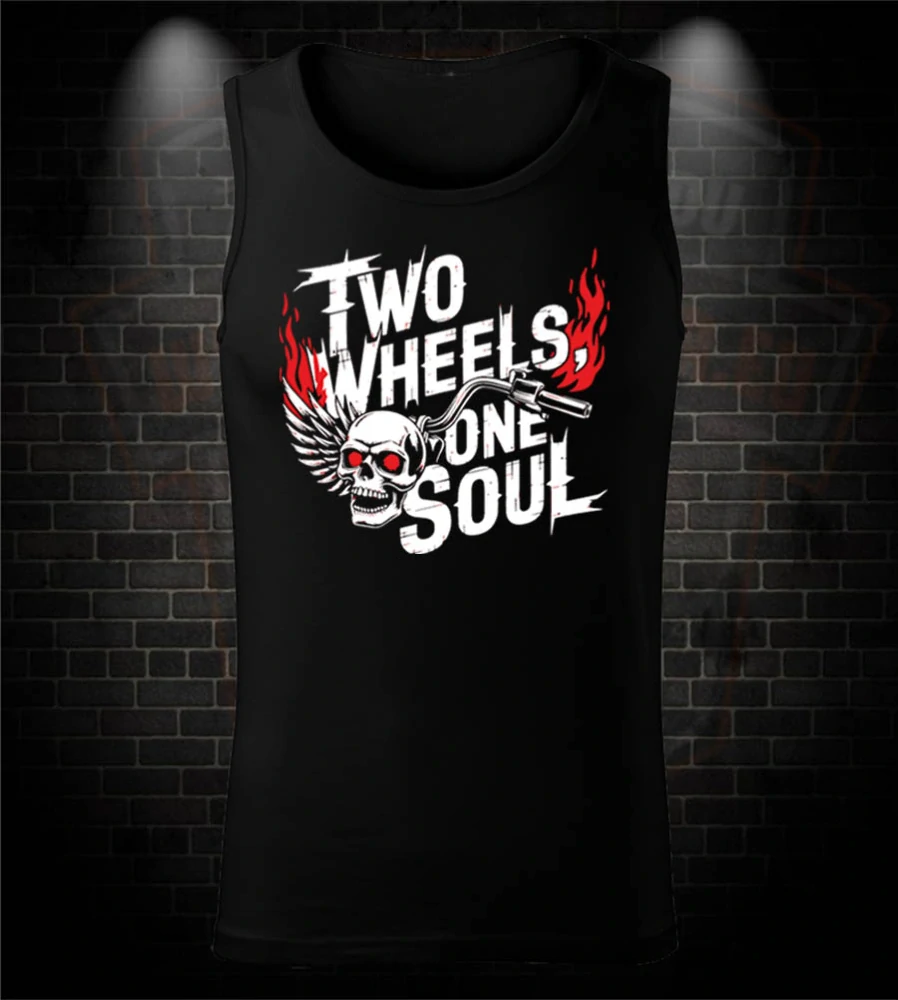 Motorkárske tielko Two Wheels - One Soul