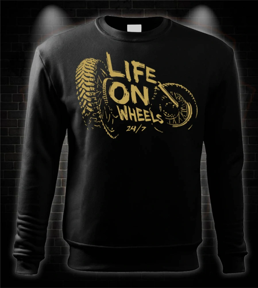 Moto mikina Life on Wheels