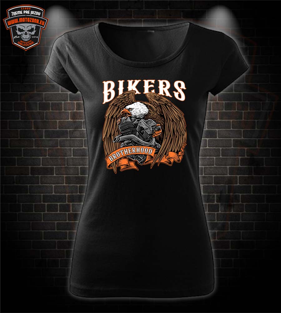 Dámske tričko Bikers Brotherhood