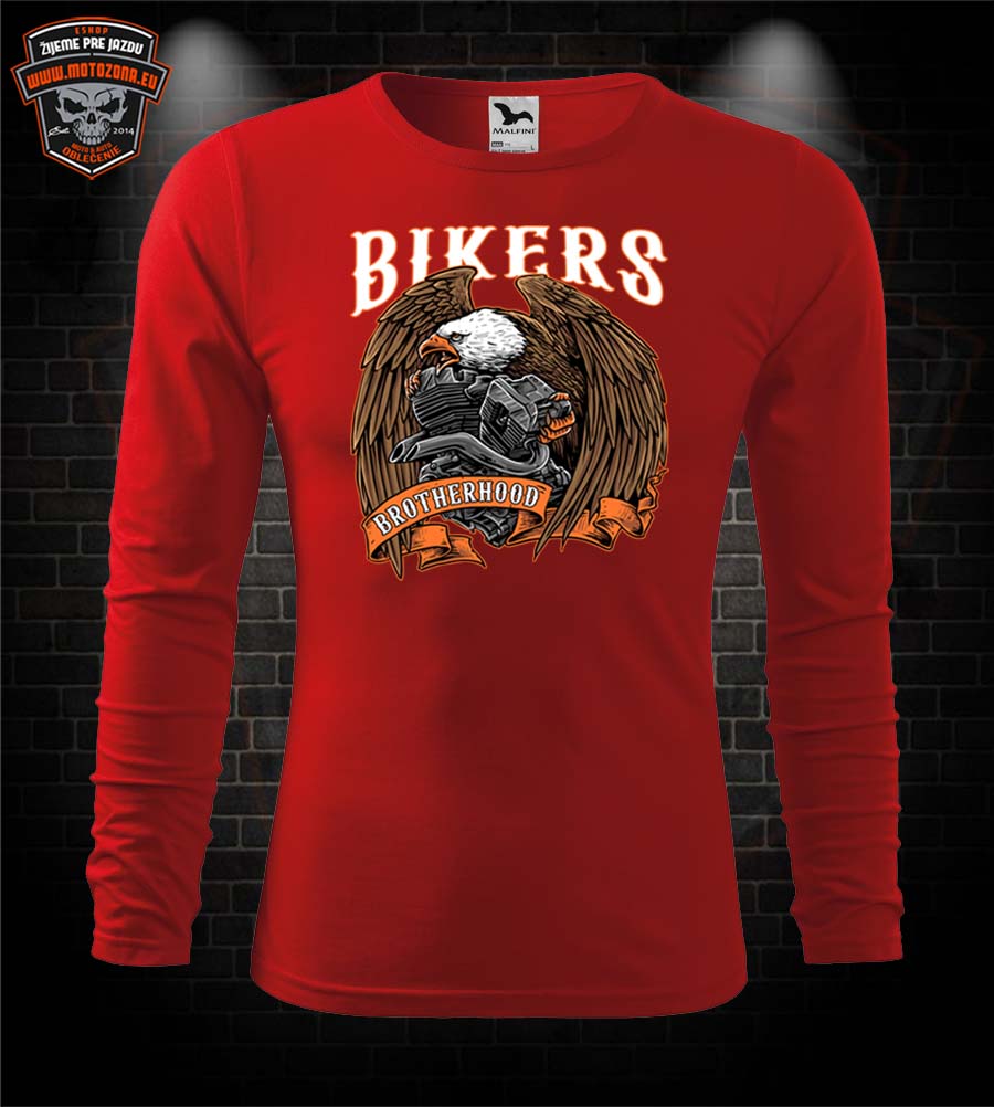 Mototričko s dlhým rukávom Bikers Brotherhood