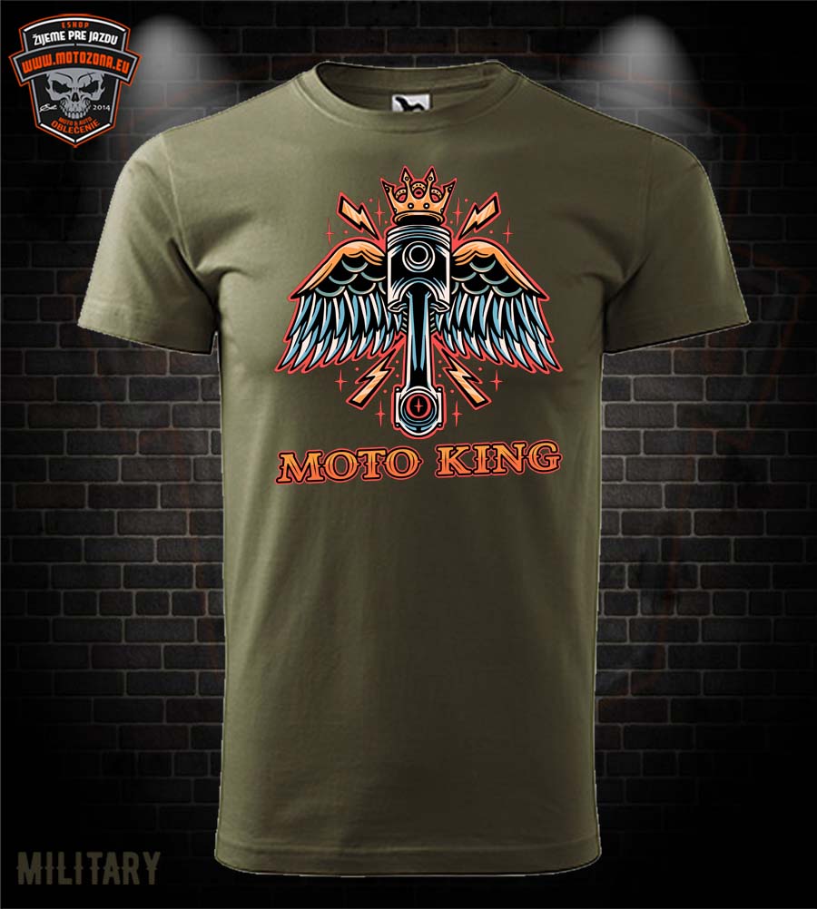 Motorkárske tričko Moto King