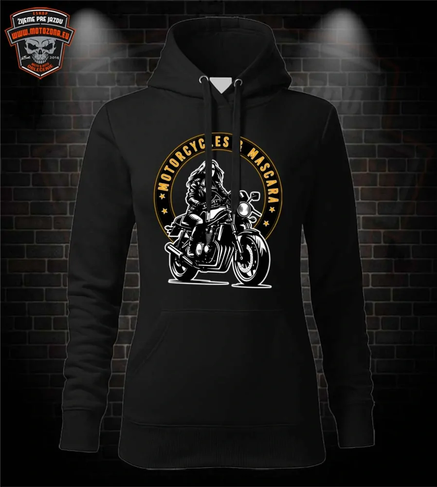 Dámska mikina Motorycles & Mascara s kapucou