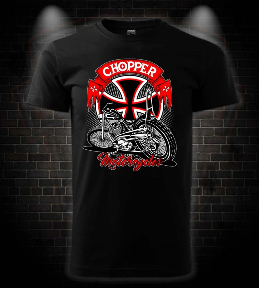 Motorkárske tričko Chopper Motorcycles