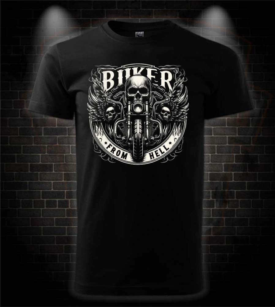 Pánske / dámske tričko Biker from Hell