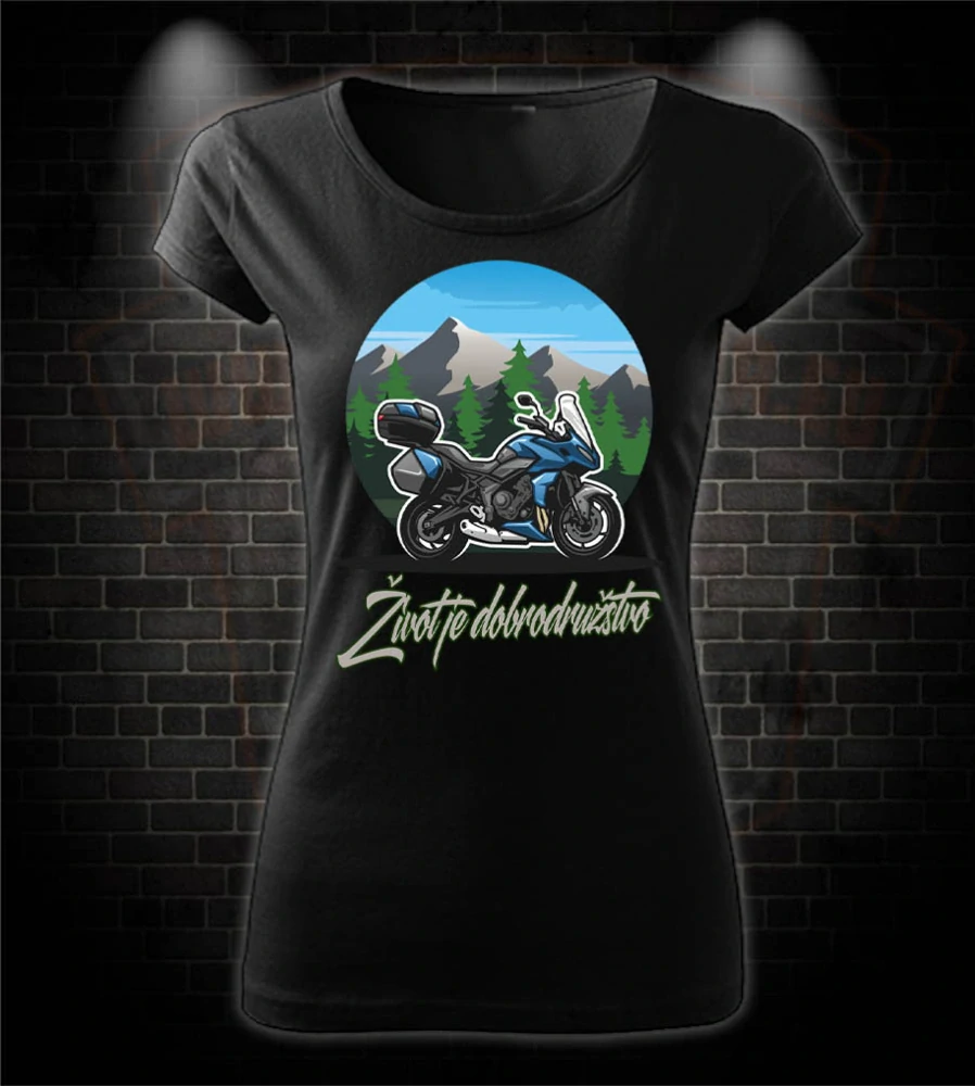 Dámske mototričko Život je dobrodružstvo