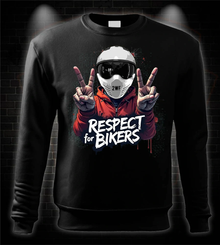 Moto mikina Respect for Bikers