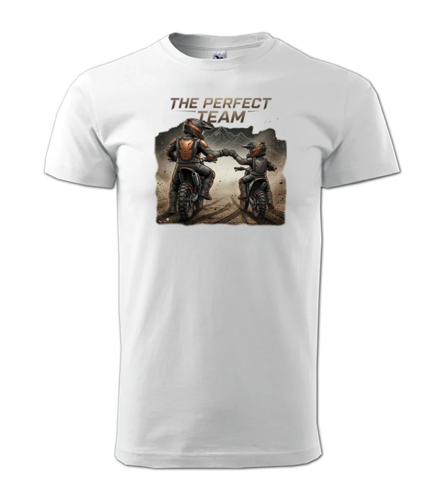 Motorkárske tričko The Perfect Team | Štýl pre pravých jazdcov