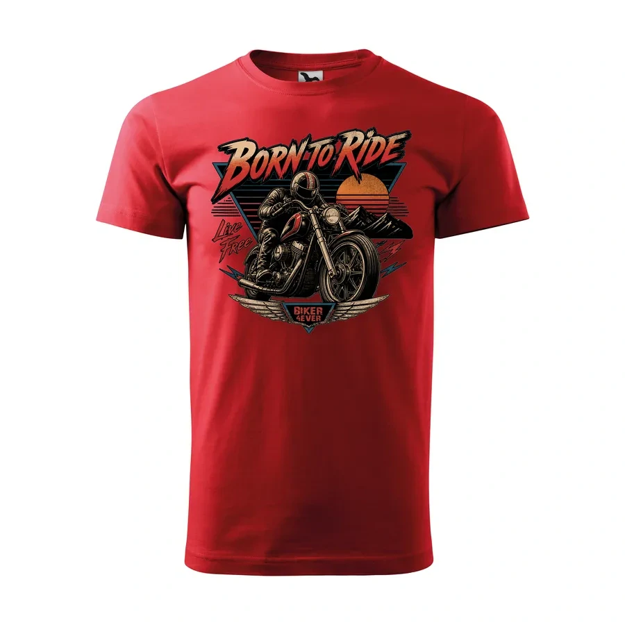 Motorkárske tričko Biker 4ever | motorkár navždy