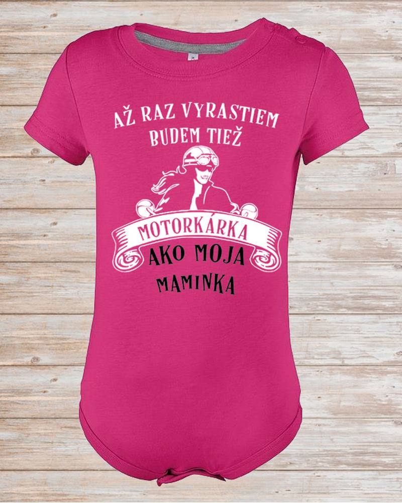 Detské body Budem motorkárka ako moja Maminka