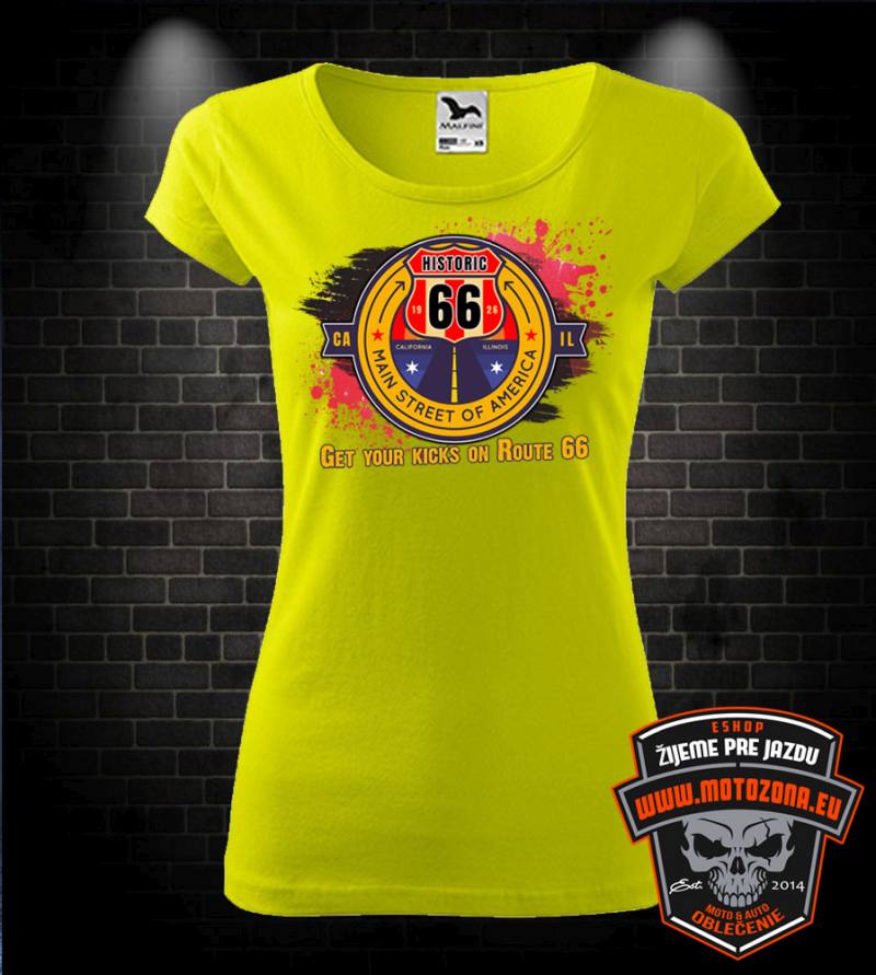 Dámske tričko Route 66