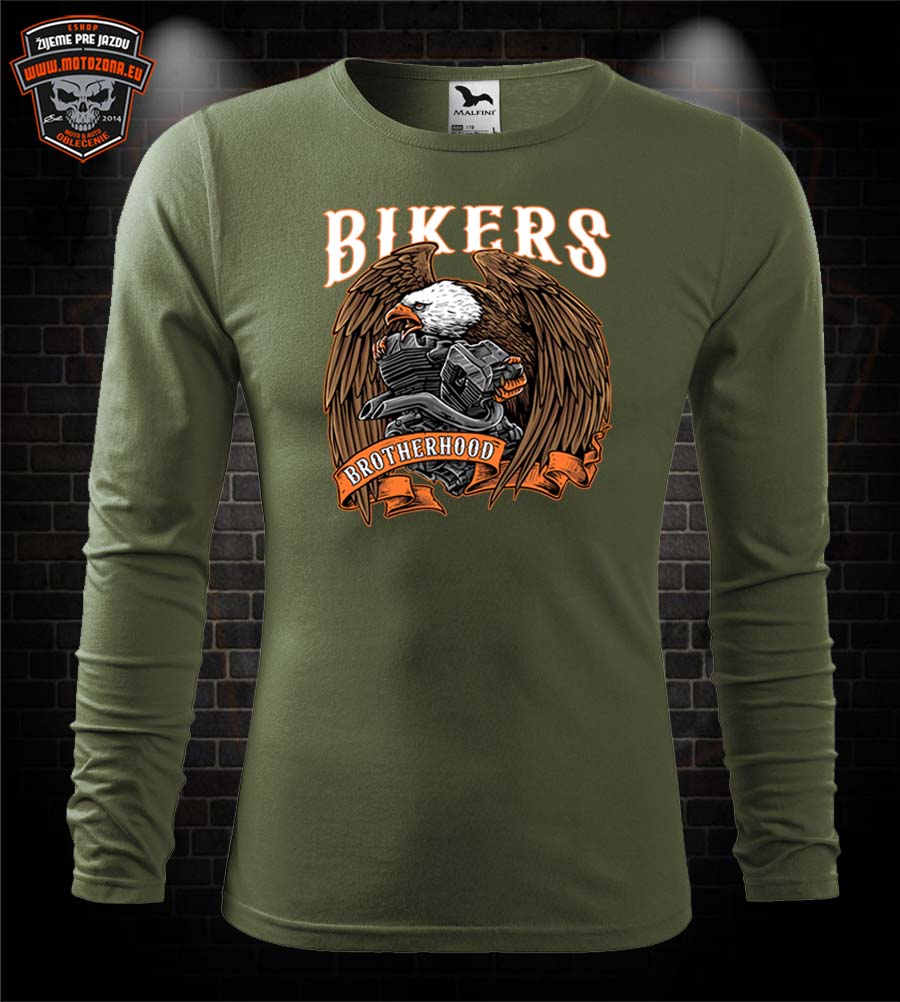 Mototričko s dlhým rukávom Bikers Brotherhood