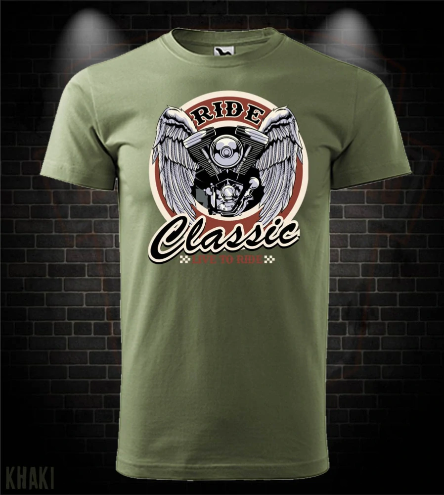 Motorkárske tričko Ride Classic
