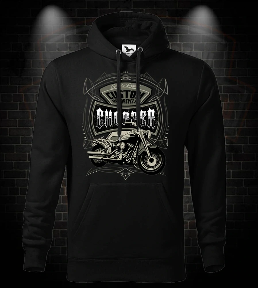 Kapucová mikina Custom Chopper