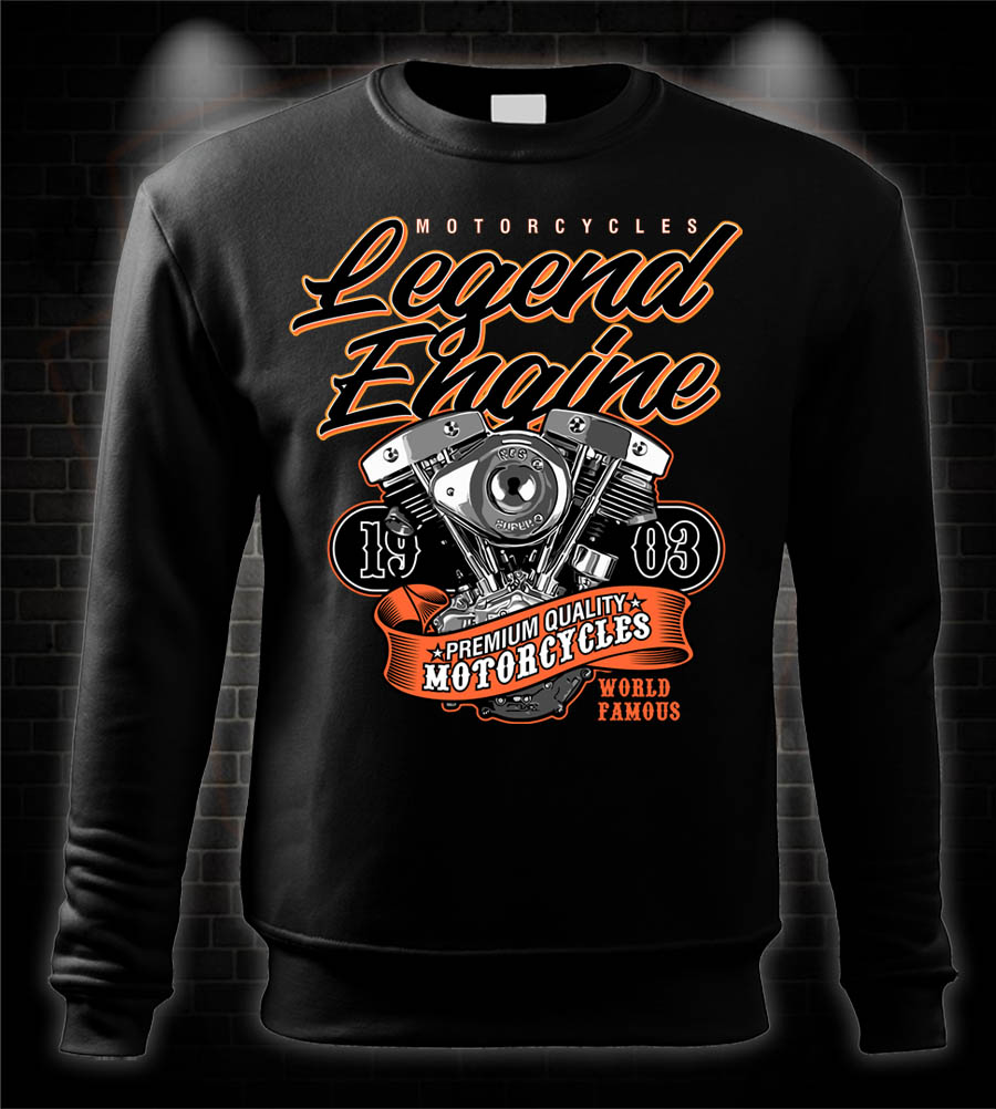 Moto mikina Legend Engine - Shovelhead