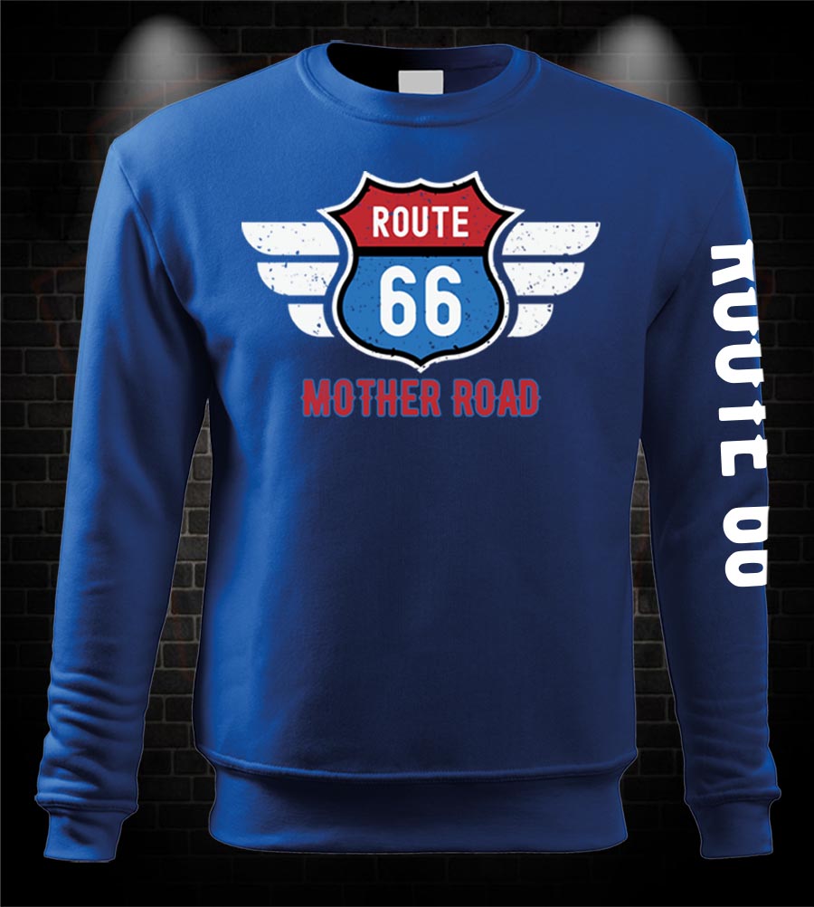 Moto mikina Mother Road - Route 66