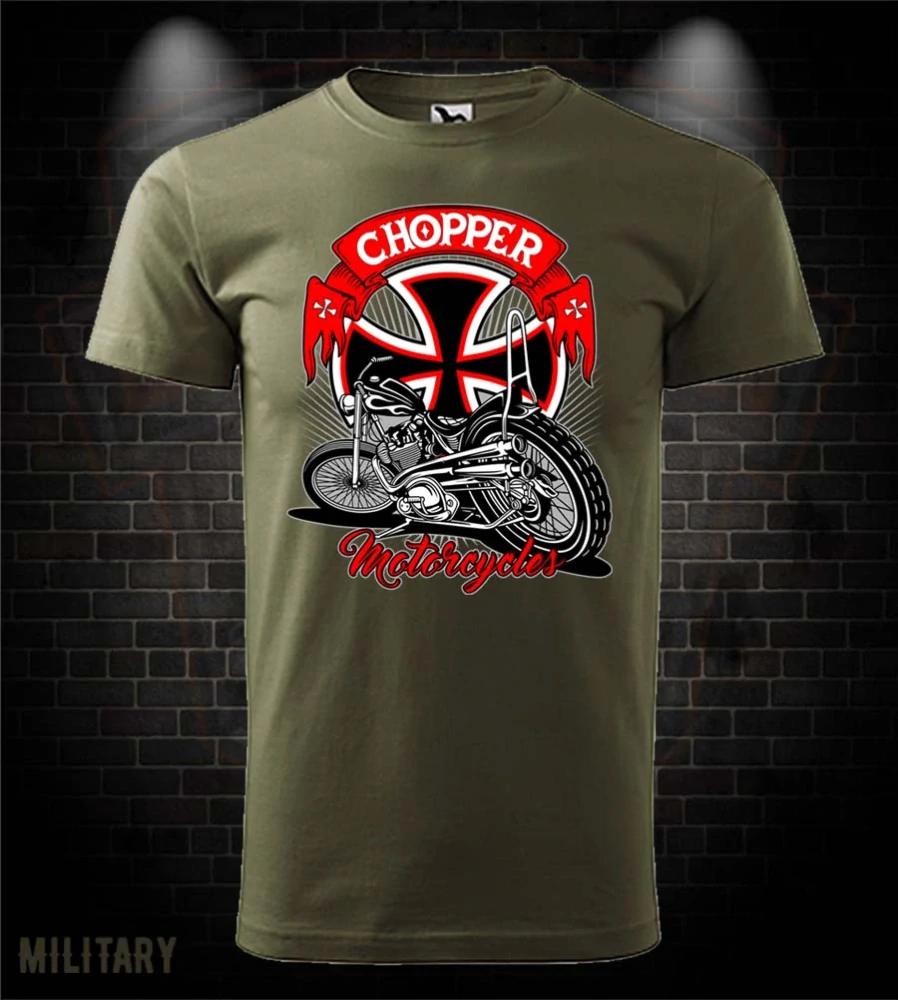 Motorkárske tričko Chopper Motorcycles