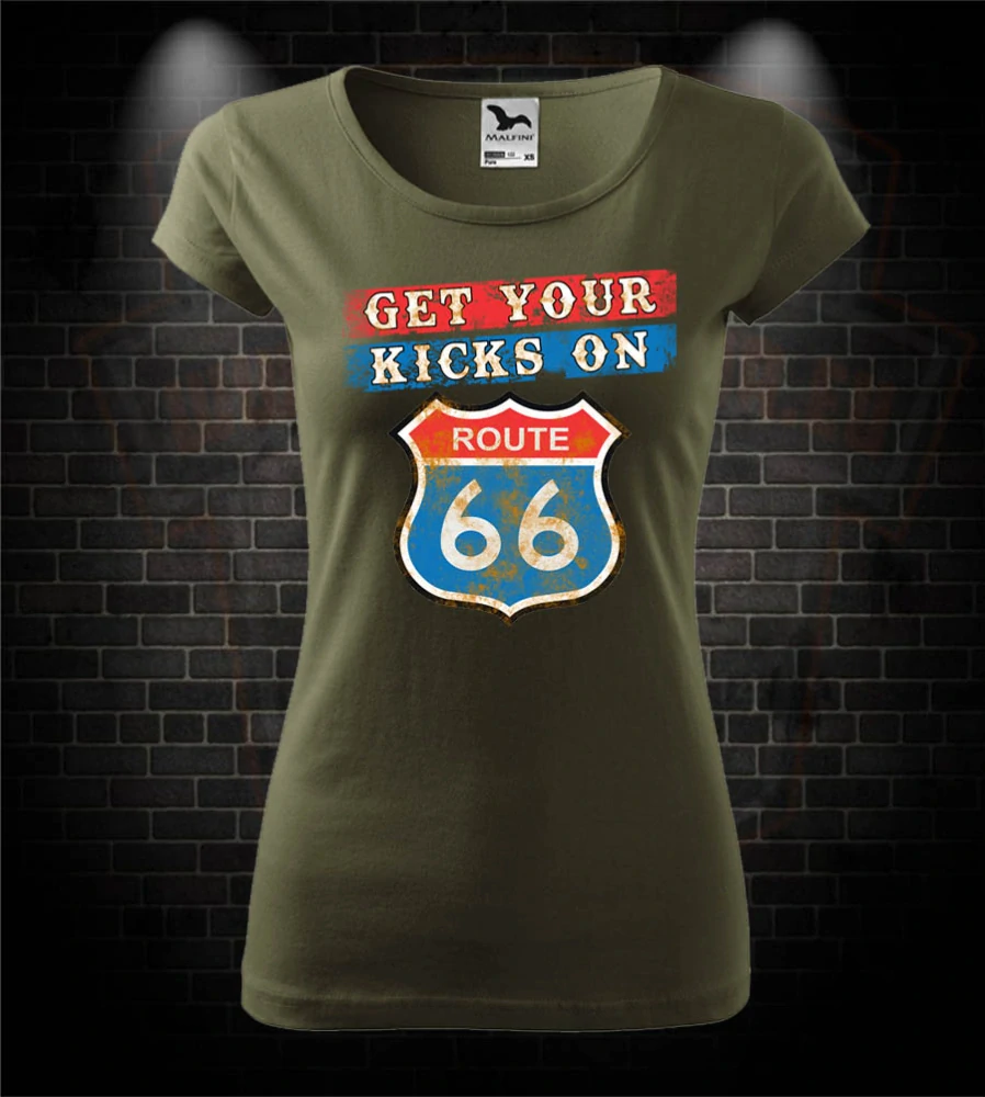 Dámske mototričko Get Your Kicks on Route 66