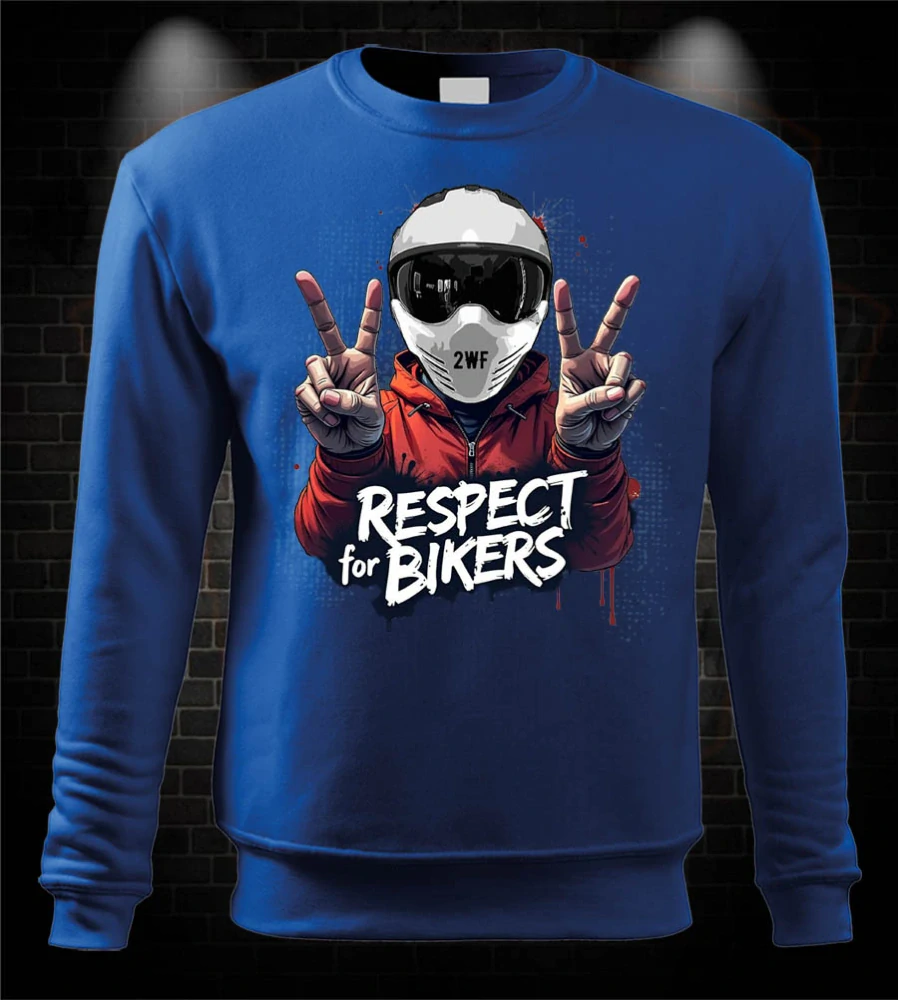 Moto mikina Respect for Bikers