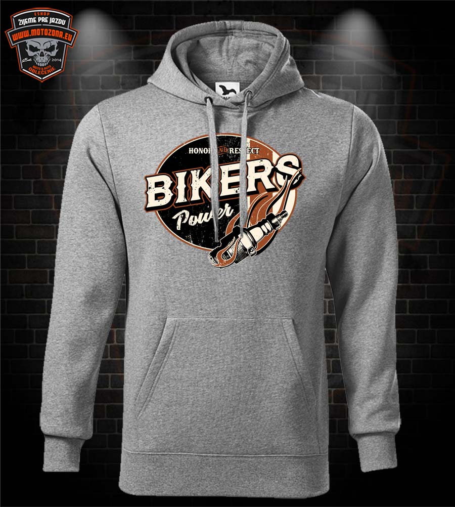 Kapucová mikina Bikers Power