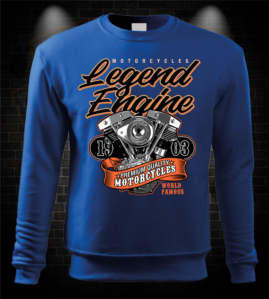 Moto mikina Legend Engine - Shovelhead